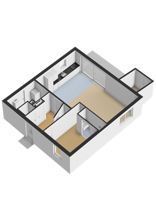 Floorplan - Zeedijk 24-394, 4504 PN Nieuwvliet